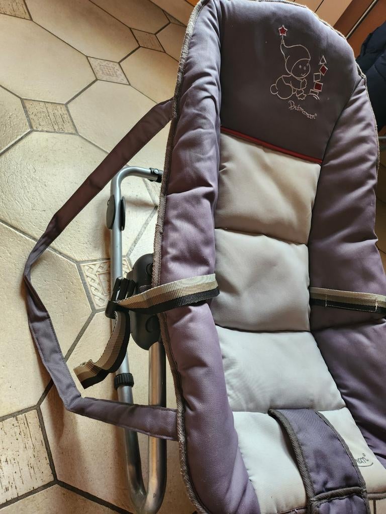 Transat (Relax) bébé 0-6 mois Prémaman, Enfants & Bébés, Autres marques, Enlèvement, Utilisé, Avec ceinture(s)