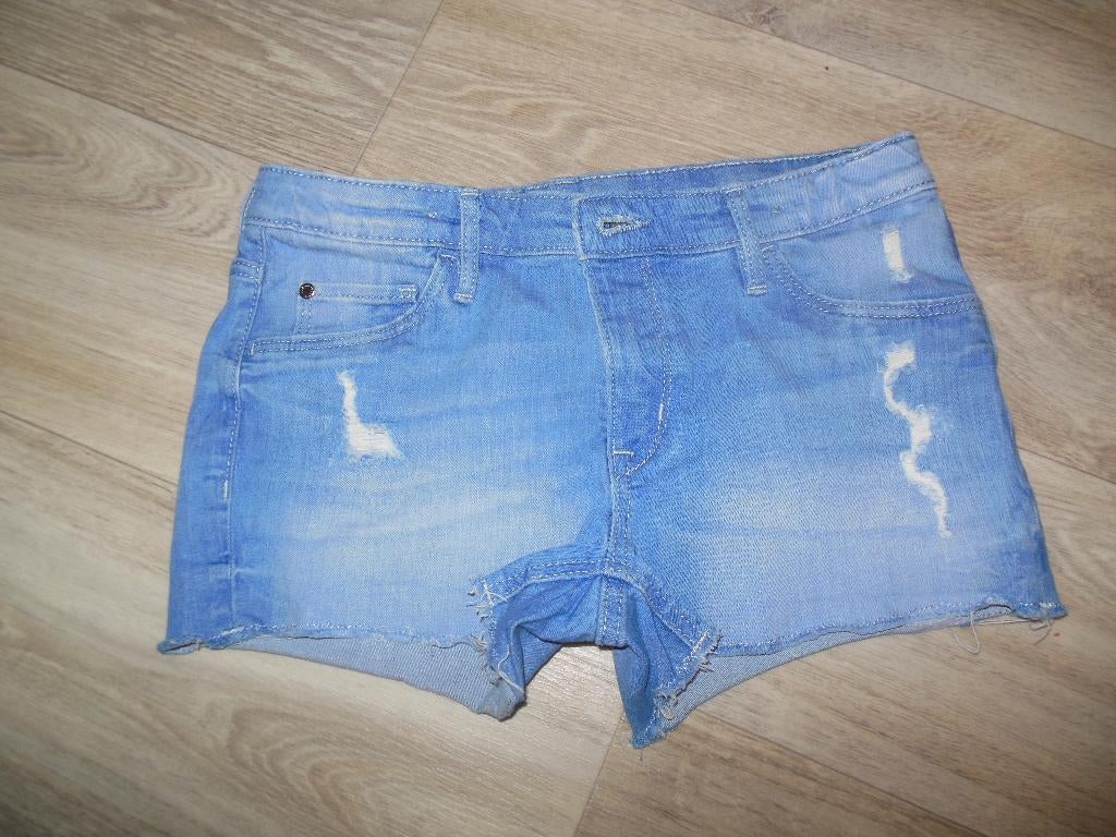 jeansshort 146, Ophalen of Verzenden, Meisje, Broek