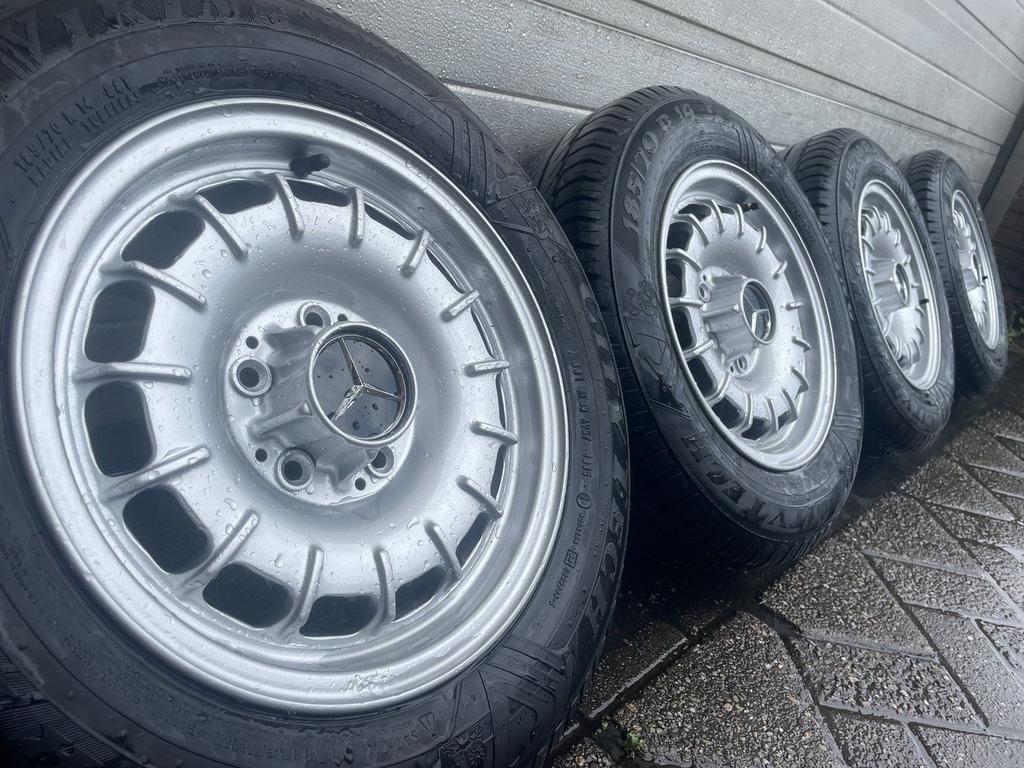 14 Mercedes Fuchs Barock S klasse W126 W123 W108 R109 velgen, Auto-onderdelen, Banden en Velgen, 14 inch, Gebruikt, -, -