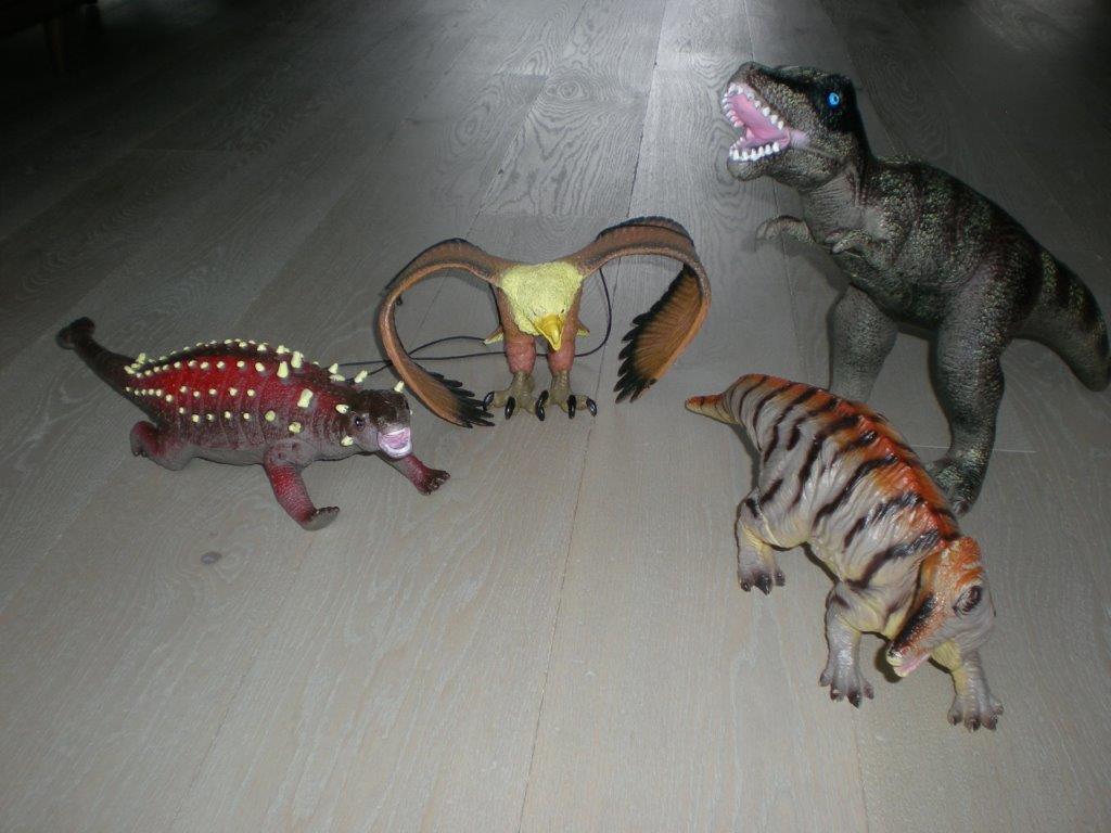 4 grands dinosaures, aigle, dinosaure T-Rex, Enfants & Bébés, Jouets | Figurines, Enlèvement ou Envoi