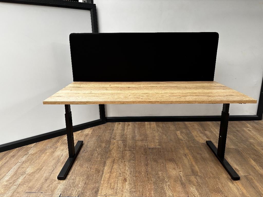 Akoestisch bureauscherm wolvilt – Zwart, Hobby & Loisirs créatifs, Feutre, Enlèvement, Feutre de laine