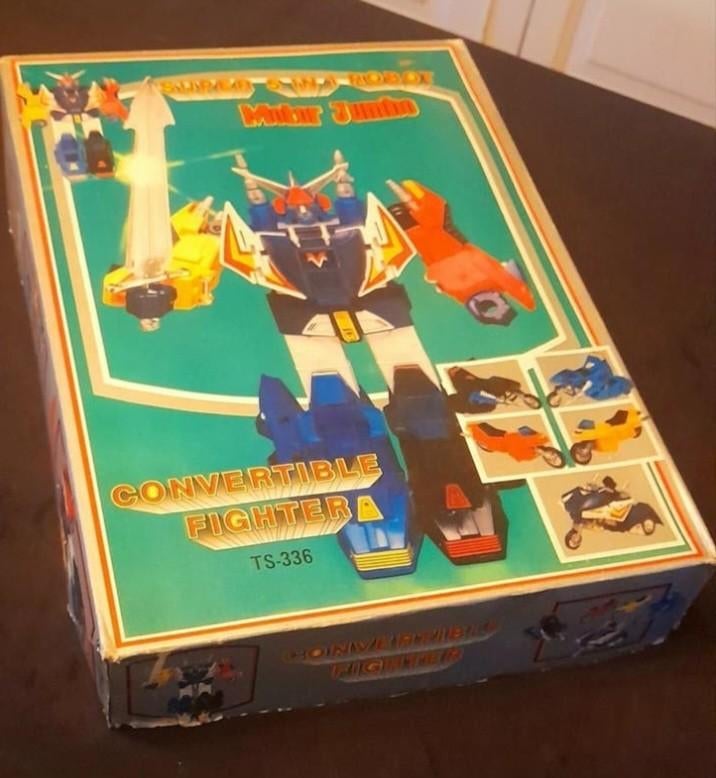 Galactic Gale Baxingar „Super 5” vintage verzamelrobot, Verzamelen, Ophalen of Verzenden, Zo goed als nieuw