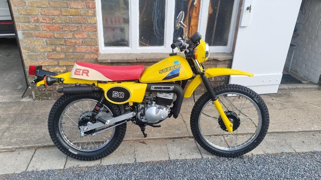 Suzuki ts50er, Ophalen, Zo goed als nieuw, 50 cc, 5 versnellingen