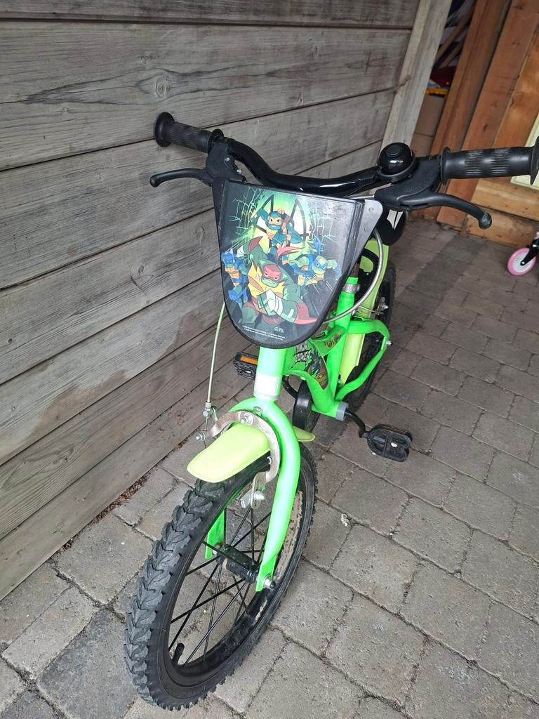 Kinder fiets, Ophalen