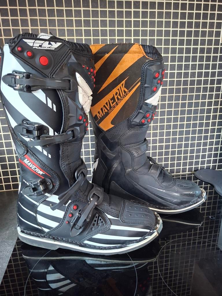 Cross laarzen maverik maat 45, Motoren, Ophalen, Laarzen