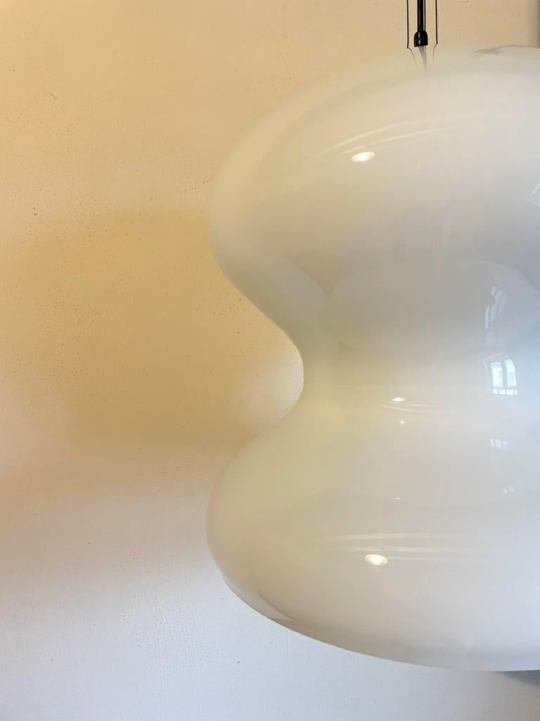 Lampe suspendue au design vintage, Maison & Meubles, Enlèvement, Verre