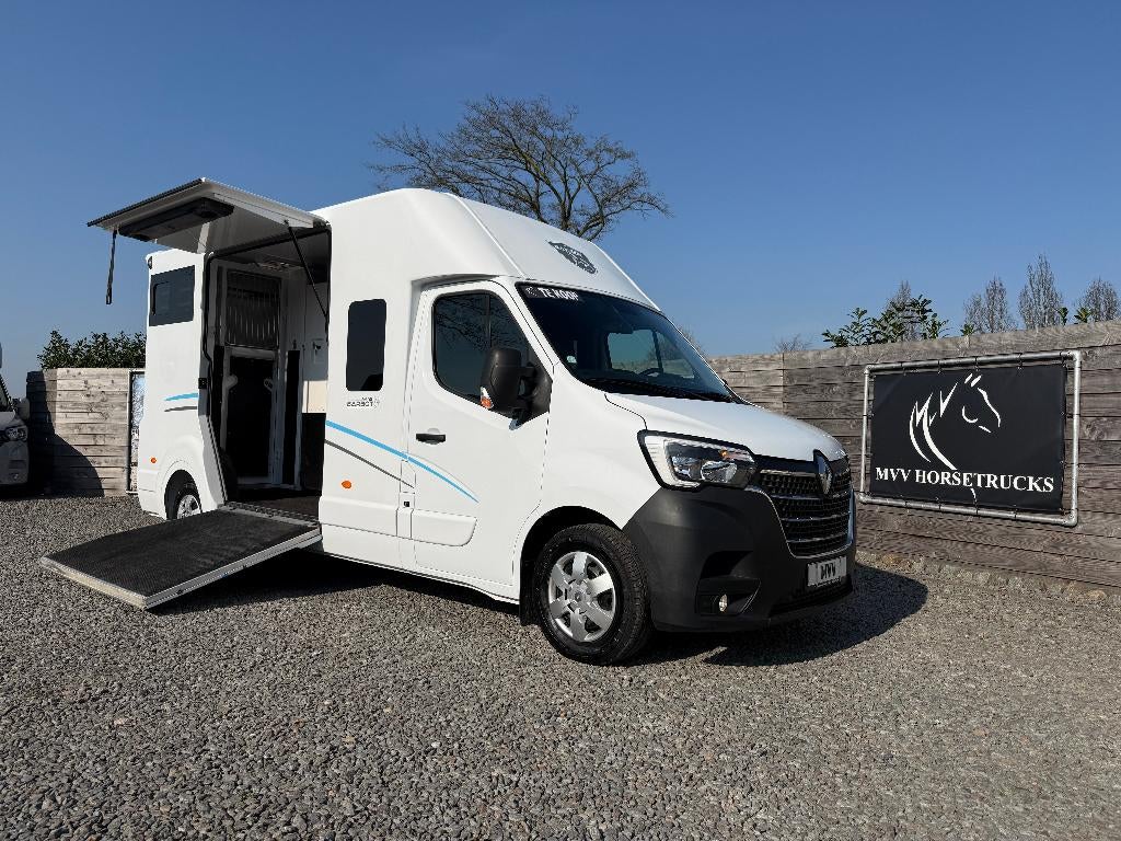 Renault Master PAARDENWAGEN | HORSETRUCK | BARBOT | STALLION, Dieren en Toebehoren, Ophalen, Zo goed als nieuw, Overige materialen