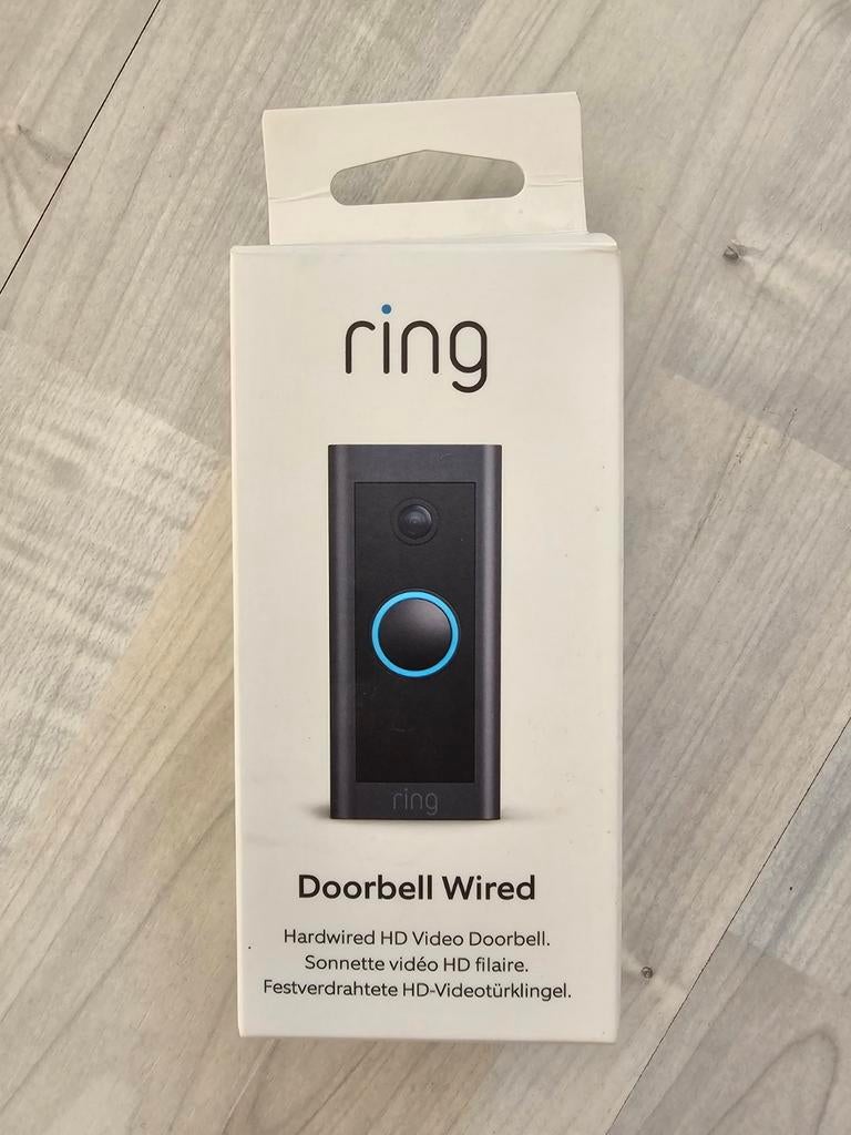 Ring doorbell wired, Maison & Meubles, Sonnettes, Enlèvement ou Envoi