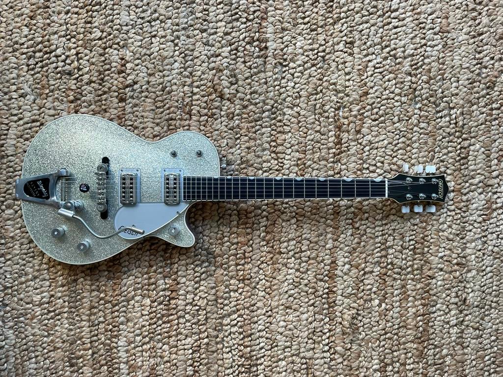 Gretsch ‘59 Silver Jet, Ophalen of Verzenden, Zo goed als nieuw, Semi-solid body, Fender