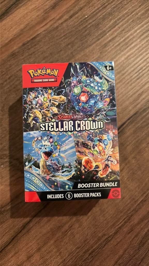 Booster bundle pokemon Stellar crown, Enlèvement ou Envoi, Comme neuf, Booster