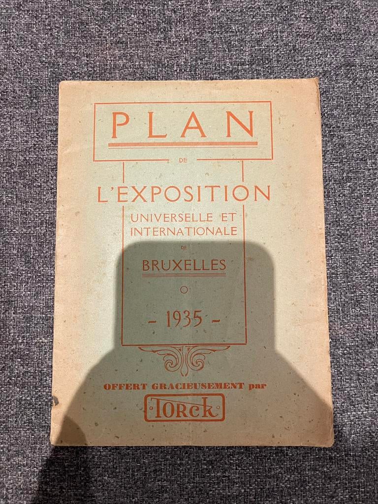 Torck 1935 Exposition Universelle et International bruxelles, Collections, Enlèvement ou Envoi, Comme neuf