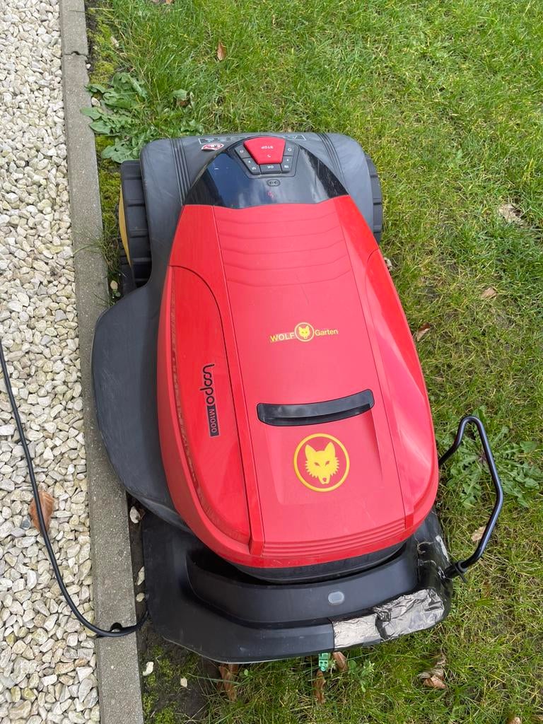 Robotmaaier voor onderdelen, Enlèvement, Utilisé