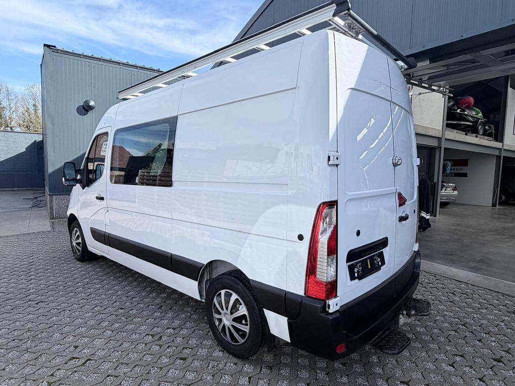 Renault Master Dubbele cabine - 7 plaatsen - 13966+btw, Autos, 145 ch, Achat, Euro 6, Entreprise