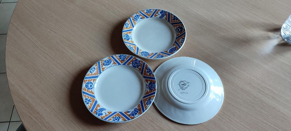 Assiettes" Vintage", Antiquités & Art, Envoi