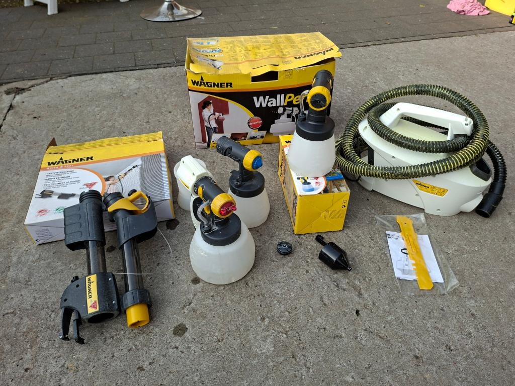 Kit Pistolet à peinture Wagner WallPerfect W665, Bricolage & Construction, Matériel de peinture, Enlèvement ou Envoi, Comme neuf