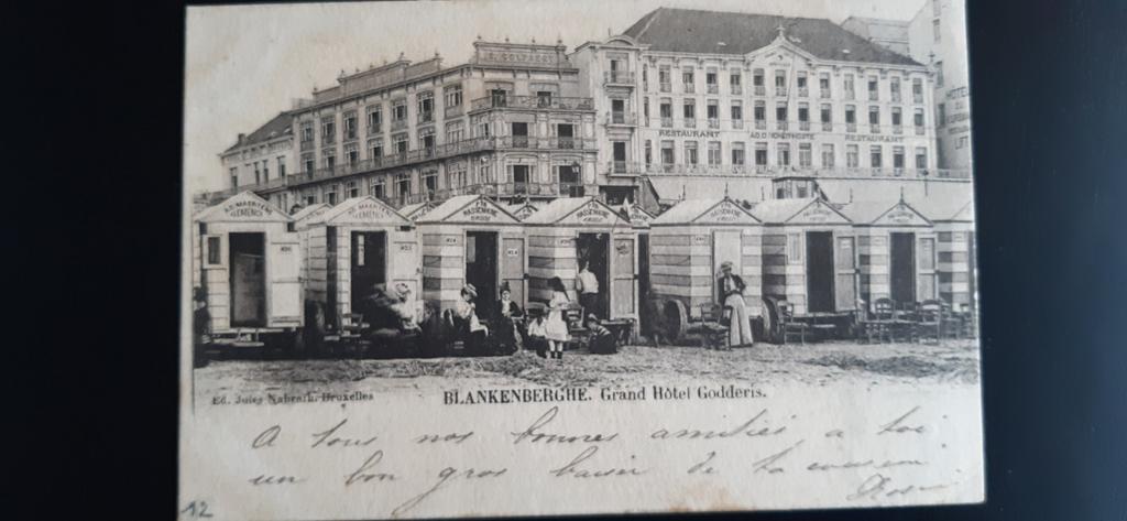 Blankenberge les cabines sur la plage, c'est top !, Enlèvement ou Envoi