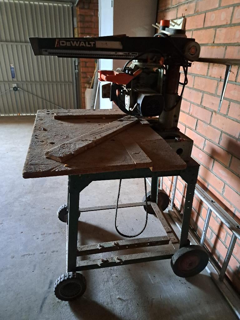 Afkortzaag Dewalt DW1251, Doe-het-zelf en Bouw, Ophalen, Gebruikt