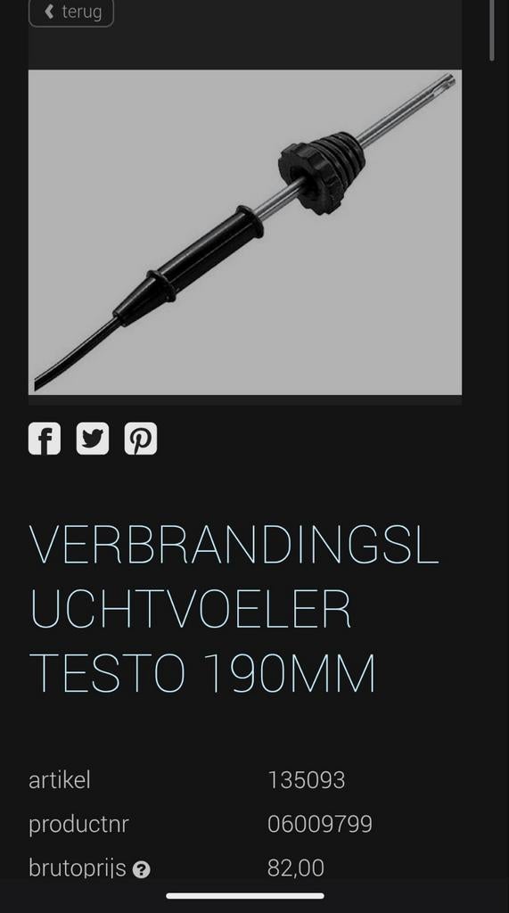 TESTO 300 LONGLIFE, Ophalen, Accessoires