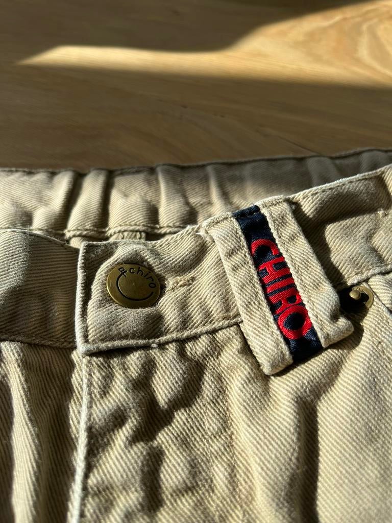 Chiro short 14j 164, Ophalen of Verzenden, Zo goed als nieuw, Overige maten, Beige