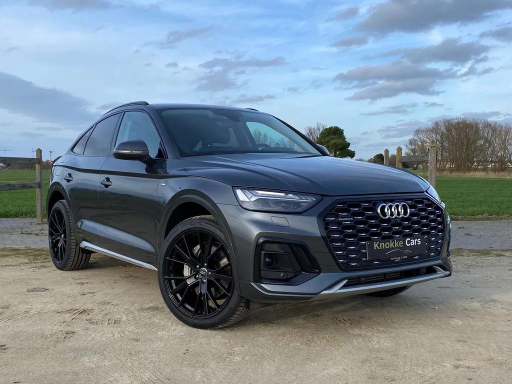 Audi Q5 Sportback,Ledersport,LED's,Camera,Plug in Hybride, Gebruikt, 4 cilinders, https://public.car-pass.be/vhr/676a9617-f567-4f62-b8c5-a5fb9166bec3