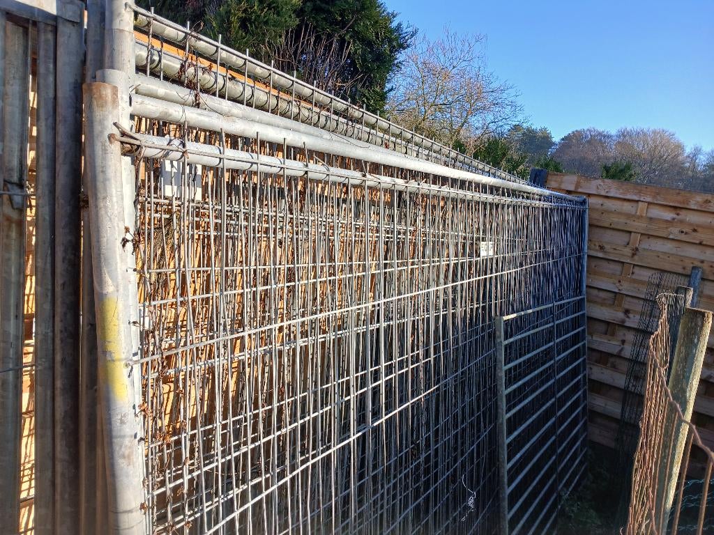 Werfhekken, Doe-het-zelf en Bouw, Ophalen, Gebruikt