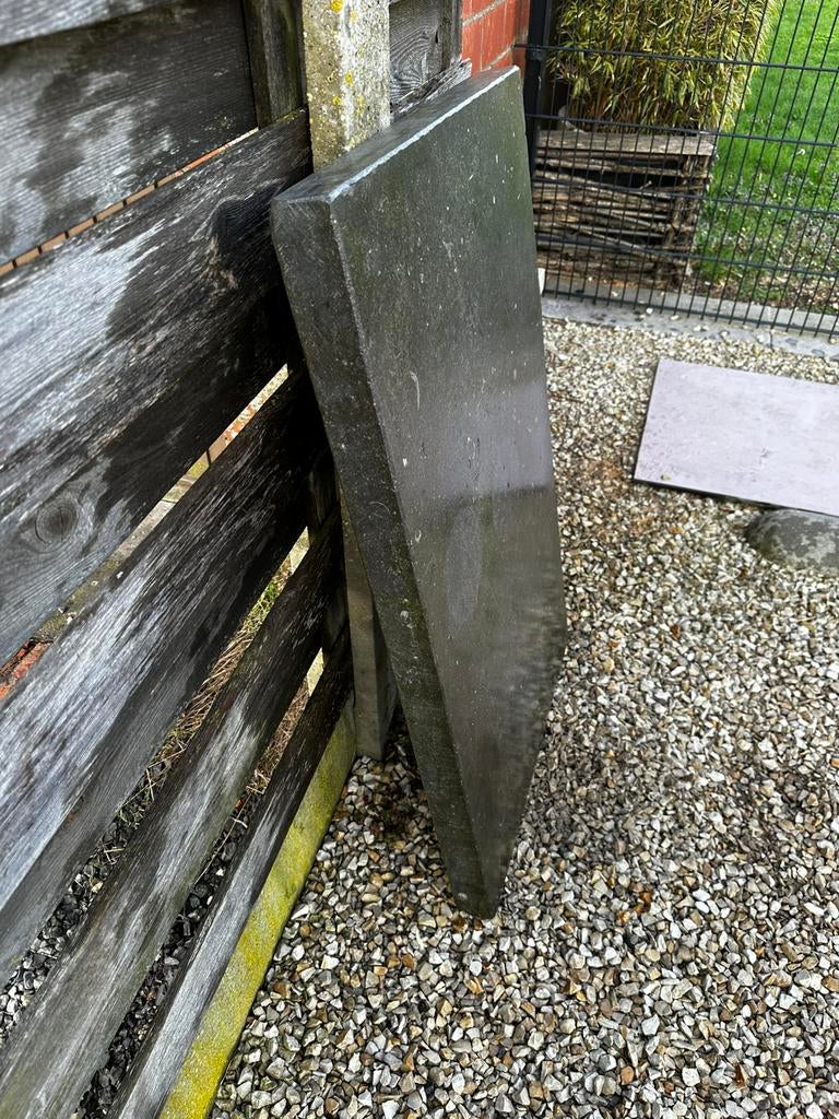 Oude arduin plaat of blauwsteen, Enlèvement, Comme neuf