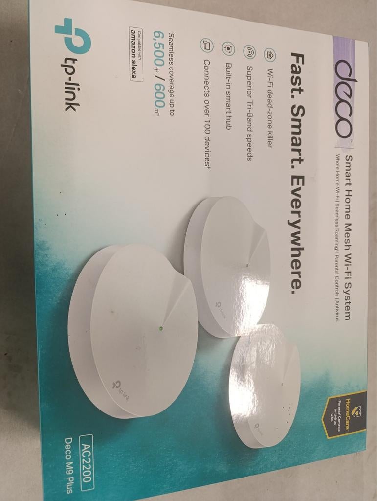 TP-Link Deco M9 Plus, Computers en Software, WiFi-versterkers, Ophalen, TP-Link