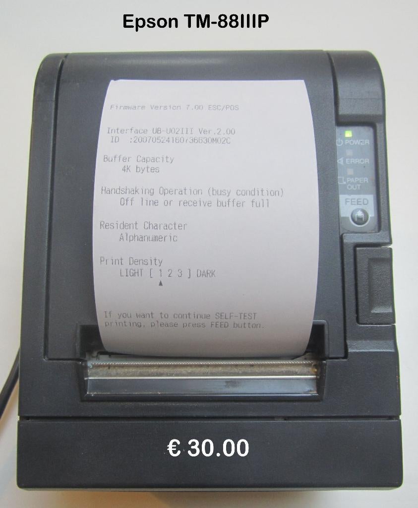 Epson bonprinters 9st, Impression noir et blanc, Epson, Imprimante, Enlèvement