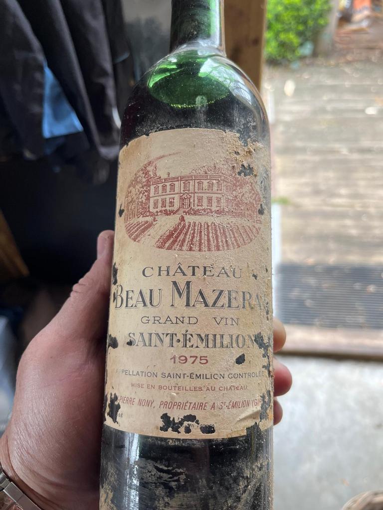 24 bouteilles de Saint Emilion 1975, Collections, Vins, Enlèvement, Comme neuf, Vin rouge