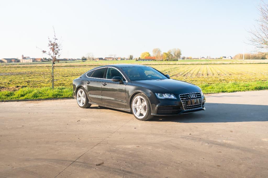 Audi A7 3.0 Bi-turbo 313pk volledig S-line quattro btw wagen, Autos, A7, 5 portes, 6 cylindres, Automatique