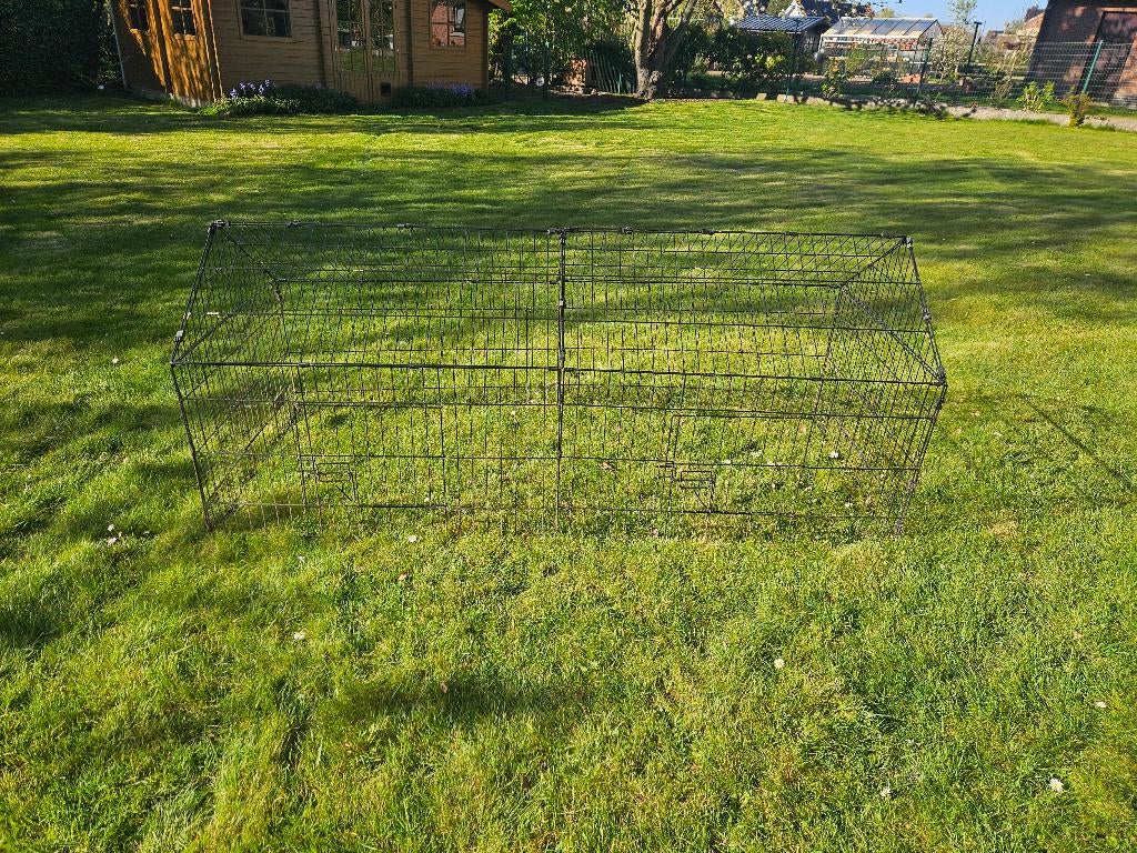 Konijnenren, Dieren en Toebehoren, Ophalen, 110 cm of meer, 60 tot 90 cm, Zo goed als nieuw