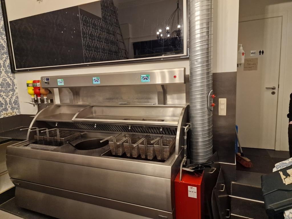 Horeca Oranda professional fryer Gas, Zakelijke goederen, Ophalen of Verzenden