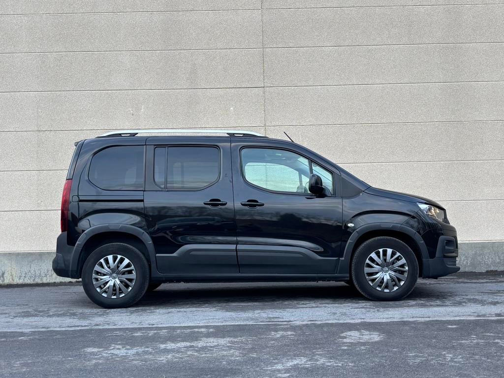 Peugeot Rifter /1.5 Blauwe HDI/Euro 6d ,2019 123.000 KM, Auto's, Peugeot, Bluetooth, Monovolume, Euro 6, Zwart