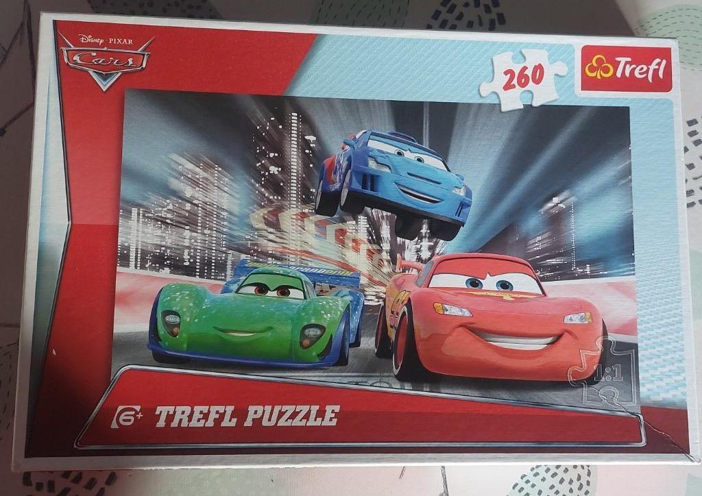 Cars puzzel 260 stukken, Kinderen en Baby's, Speelgoed | Kinderpuzzels, Ophalen, Gebruikt