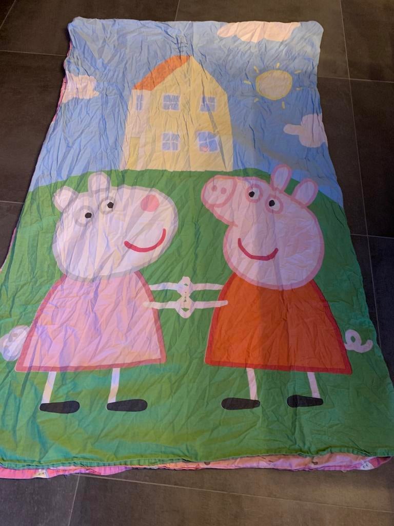Drap de lit Peppa Pig, Enfants & Bébés, Chambre d'enfant | Linge de lit, Utilisé, Housse de couette, Rose, Garçon ou Fille, Enlèvement ou Envoi