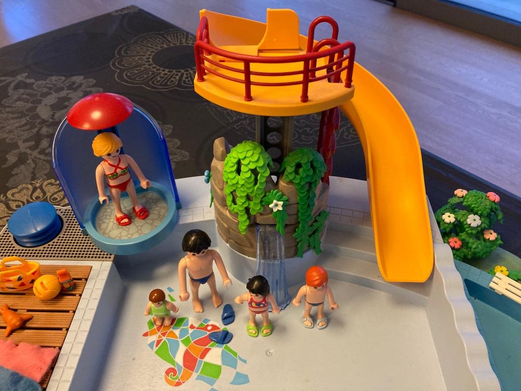 Playmobil Piscine extérieure, Enlèvement ou Envoi, Comme neuf, Ensemble complet