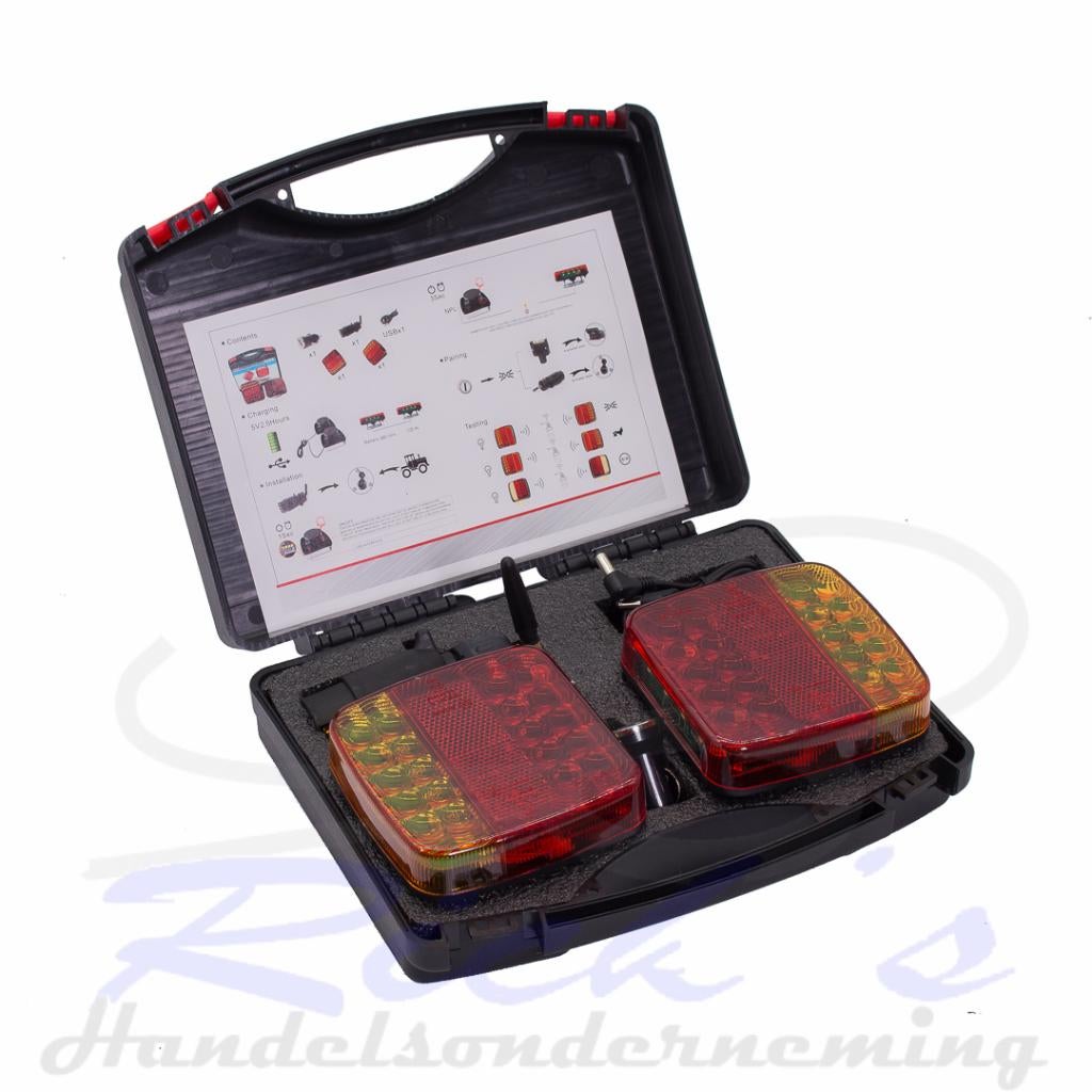 Verlichtingsset LED draadloos met magneetbevestiging 7 polig, Ophalen of Verzenden