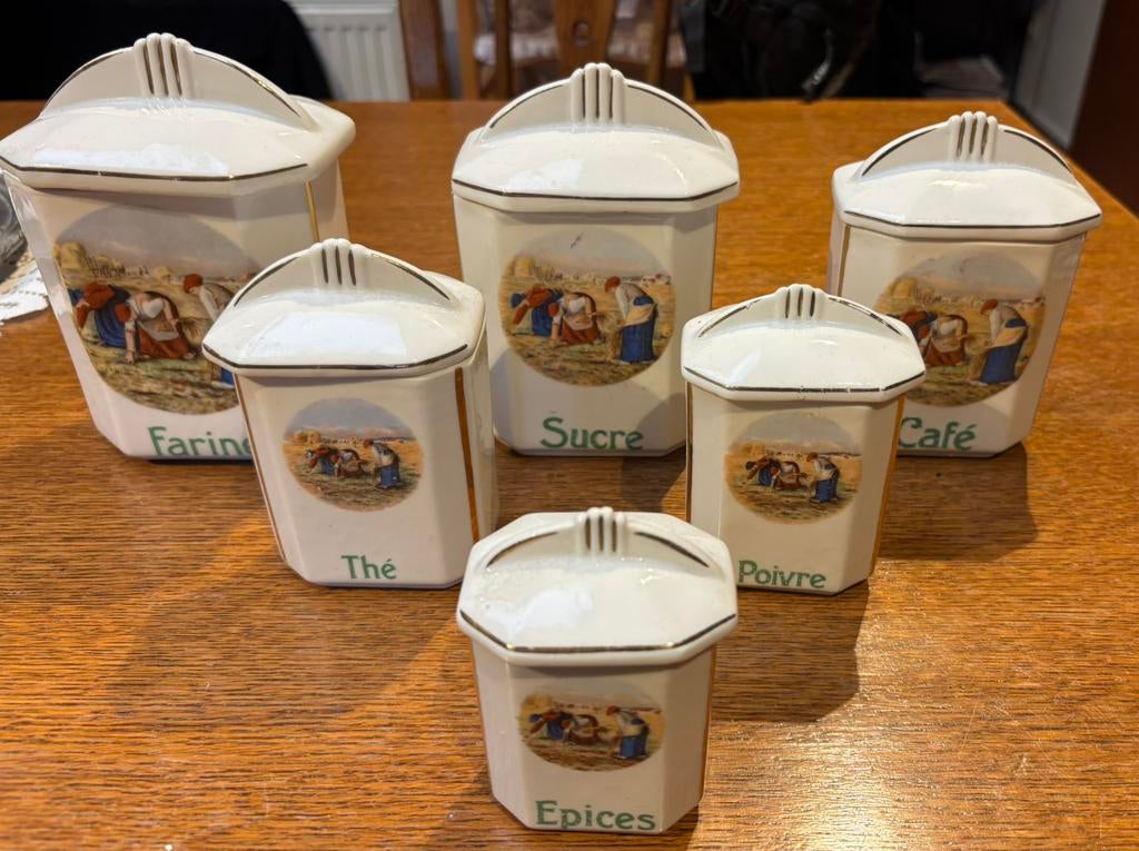 Pot à épices en porcelaine, Antiquités & Art, Enlèvement