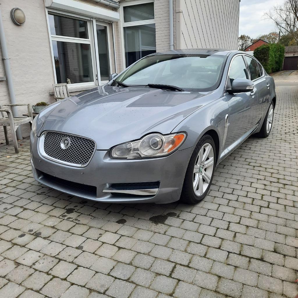 Jaguar XF 2.7d Creme Leder automaat, Auto's, Jaguar, Automaat, 4 deurs, Beige, Particulier