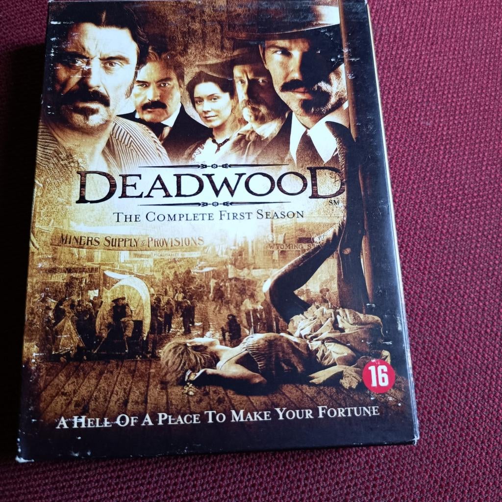 Dvd's deadwood The complete first season, Cd's en Dvd's, Ophalen of Verzenden, Zo goed als nieuw