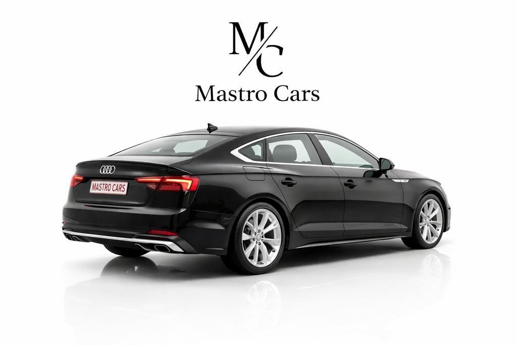 Audi A5 Sportback 30TDI 2L 136pk 2021 44.000 km Garantie, Auto's, 4 cilinders, Zwart, Leder, 5 deurs
