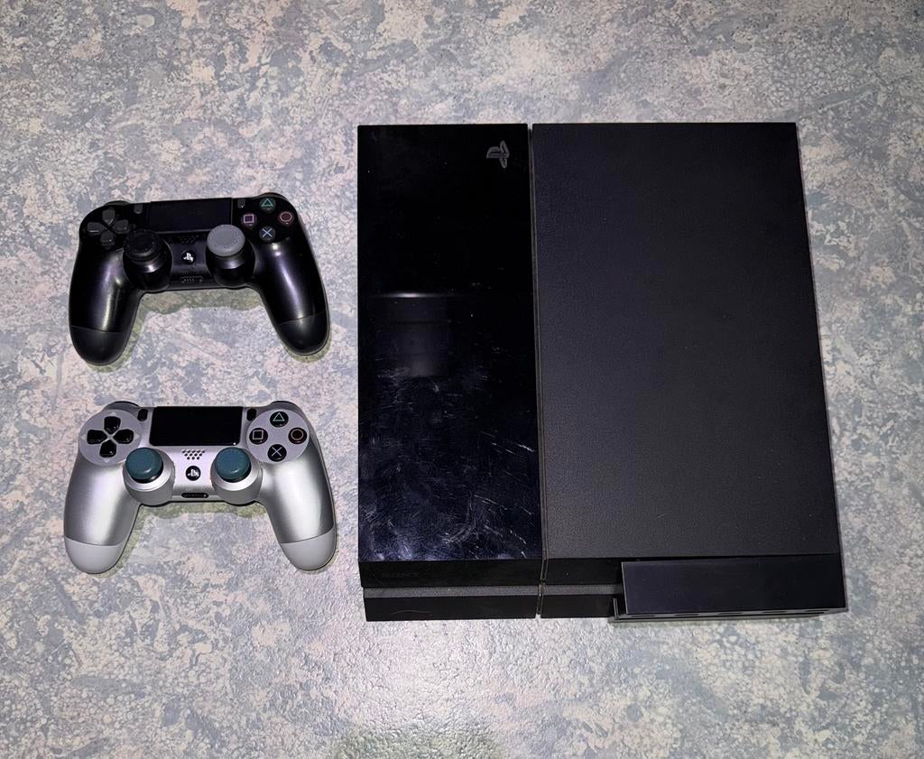 Playstation 4, Ophalen, Met 2 controllers, Original, 500 GB