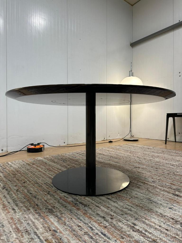 Minotti Bellagio Tafel | NP: €6.500, Huis en Inrichting, Tafels | Eettafels, Overige houtsoorten, Eettafel Design Tafel, Rond