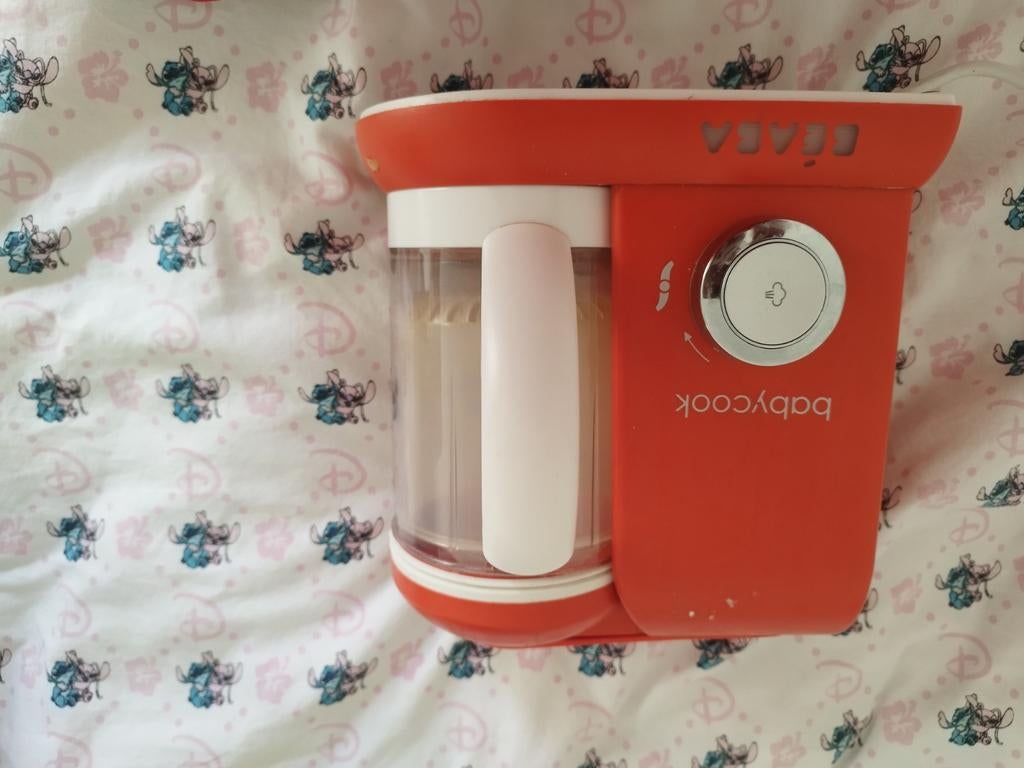 Babycook orange, Enlèvement