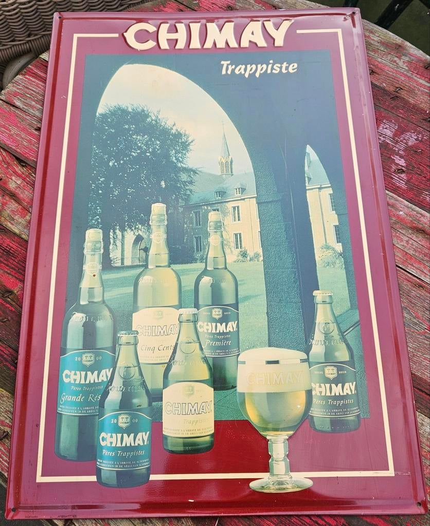 Chimay trappist metalen reclamebord
Dit is een m, Verzamelen, Ophalen of Verzenden