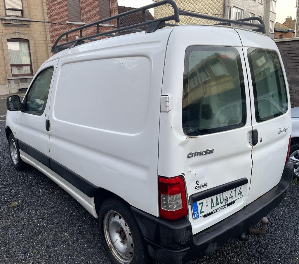 CITROEN BERLINGO 1.6 HDI 02/2011  BESCHIKBAAR OK KEURIG, 4 cilinders, Wit, Grijs, 2 zetels