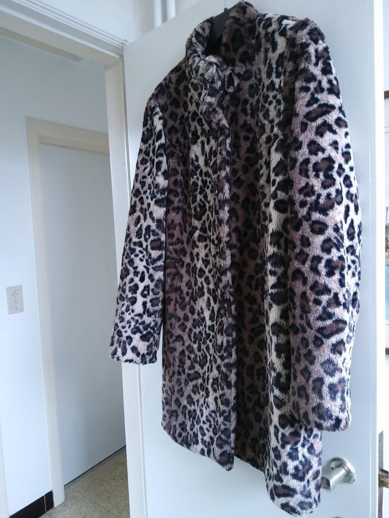 Jas in nepbont M 38-40, Kleding | Dames, Ophalen of Verzenden