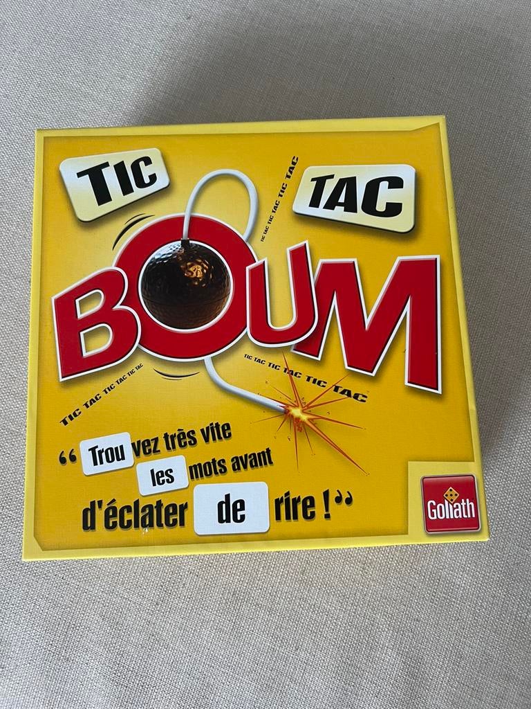Jeu Tic Tac Boum de Goliath a partir de 8 ans neuf, Enlèvement ou Envoi, Comme neuf