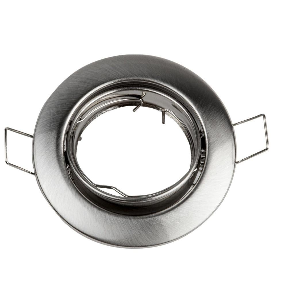 LOT 50x Spots GU10 – Déstockage – Nickel Brossé, Maison & Meubles, Lampes | Spots, Neuf, Spot encastrable ou Spot mural, Métal ou Aluminium