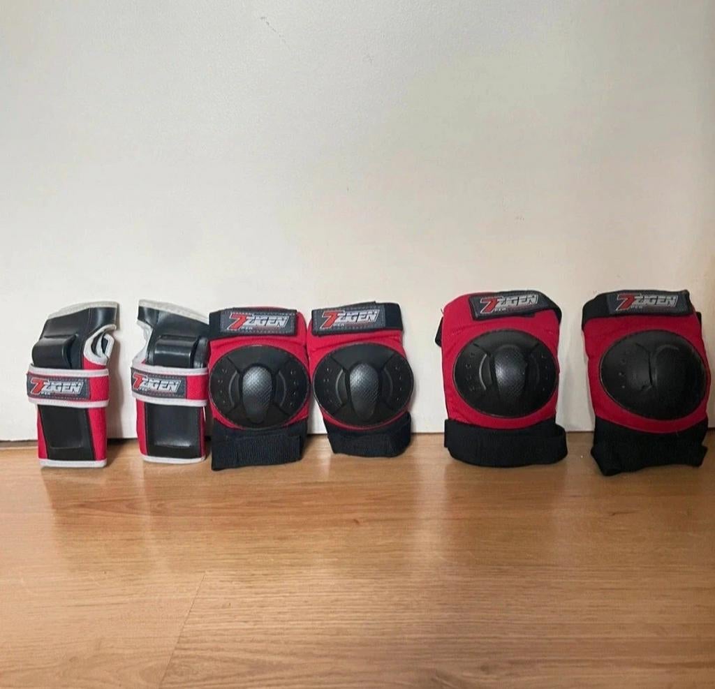 Bescherming, handen, ellebogen en knieën, zeer goede staat, Kinderen en Baby's, Ophalen of Verzenden, Verstelbaar, Zo goed als nieuw